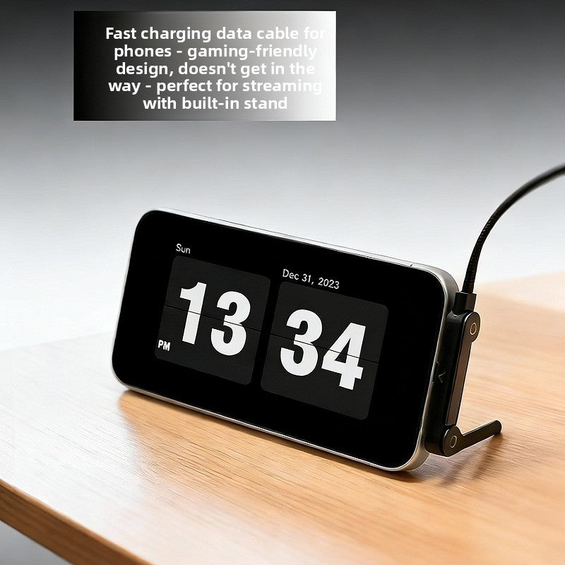 Phone Charging CableDual Function: Combines a phone stand and charging cable